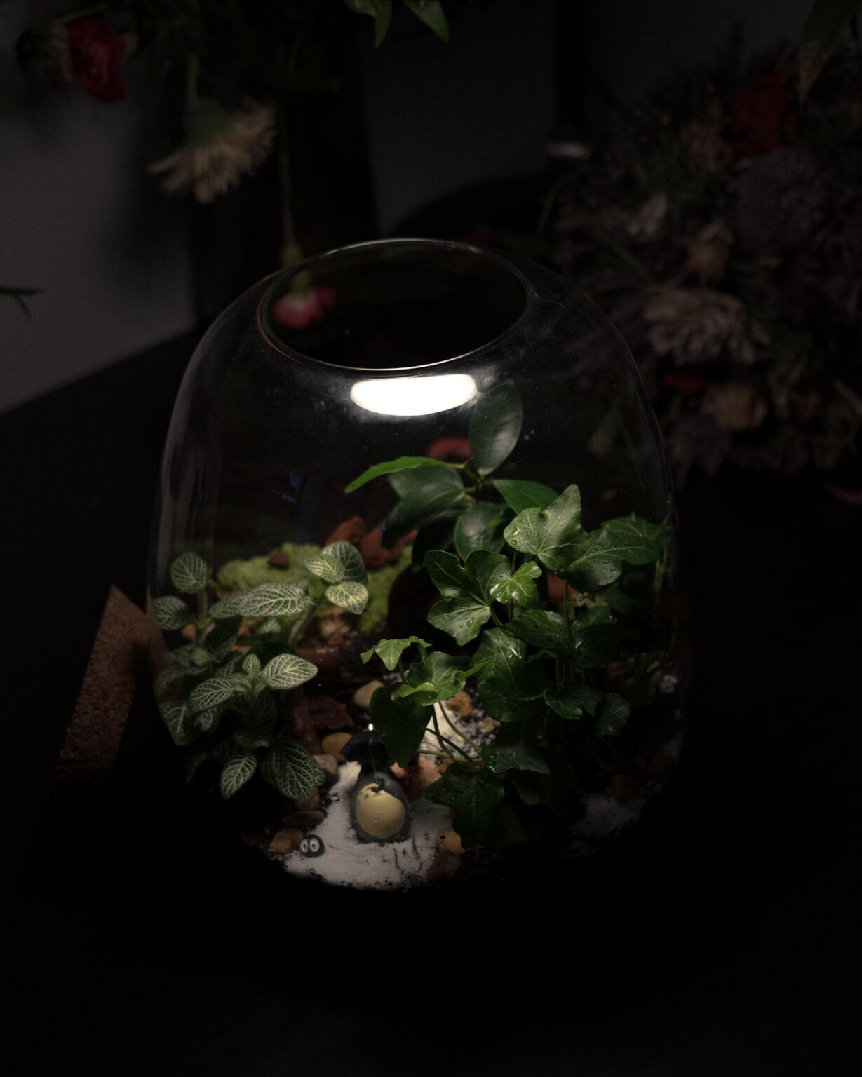 Figurine terrarium Boules de suie Chihiro Les Beauxtanistes